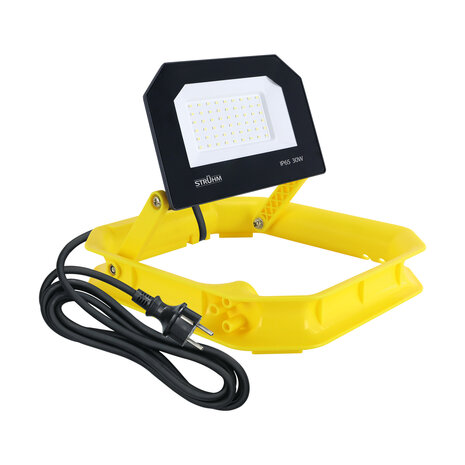 ASLAN - Led werklamp / Bouwlamp - 30w - 3290Lumen - 5000K Daglichtwit - Kantelbaar