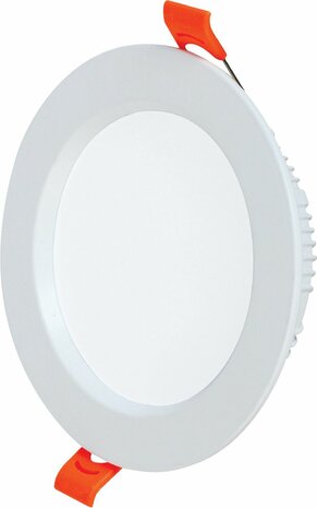 Horoz Alexa - LED Downlight - Inbouw Rond 30W - Warm Wit 3000K - Mat Zwart  Aluminium - &Oslash;230mm