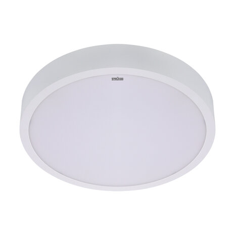 ANDRE - LED Plafondlamp - Aanpasbare kleur 3CCT - 2900K/4500K/6200K - Aanpasbare watt 12/15/18w  - Rond - Wit - Dia.225mm