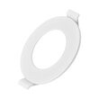 LED Downlight Slim - Inbouw Rond 3W - Warm Wit 3000K - Mat Wit Aluminium - Ø85mm - IP40
